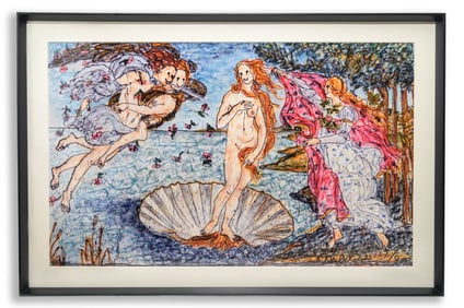MADSAKI (B.1974), "THE BIRTH OF VENUS", 2018