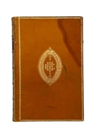 XU ZHIMO, SIGNED PRESENTATION COPY, "THE POETICAL WORKS OF ELIZABETH BARRETT BROWNING"