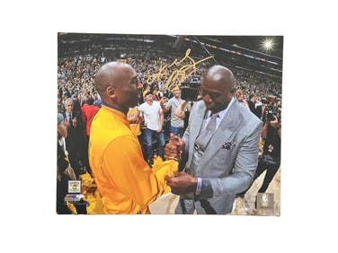 KOBE BRYANT, OFFICIALLY SIGNED NBA PHOTOGRAPH