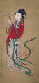 YAO WENHAN (ACT. 1736-1795), ATTRIBUTED TO, LADIES