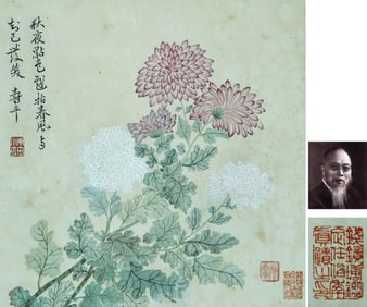 YUN SHOUPING (1633-1690), ATTRIBUTED TO, FLOWERS