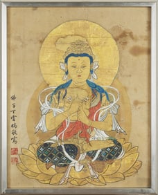 DING YUNPENG (1547-1628), ATTRIBUTED TO, BUDDHA FIGURE