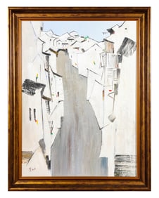 WU GUANZHONG (1919-2010), ATTRIBUTED TO, JIANGNAN WATER VILLAGE