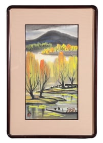 LIN FENGMIAN (1900-1991), ATTRIBUTED TO, LANDSCAPE