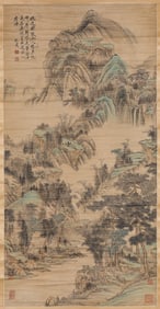 SHEN ZHOU (1427-1509), ATTRIBUTED TO, LANDSCAPE