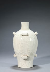 A DING-TYPE 'DOUBLE-FISH' VASE