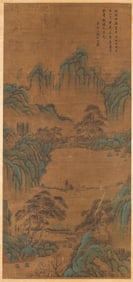 WEN ZHENGMING (1470-1559), ATTRIBUTED TO, HERDING BUFFALO