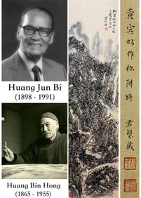 HUANG BINHONG (1865-1955), ATTRIBUTED TO, PATH IN THE PINE SHADE