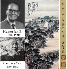 QIAN SONGYAN (1899-1985), ATTRIBUTED TO, EGRET ISLET