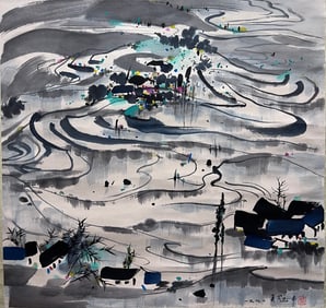 WU GUANZHONG (1919-2010), ATTRIBUTED TO, LANDSCAPE