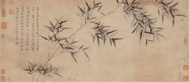 NI ZAN (1301-1374), ATTRIBUTED TO, BAMBOO