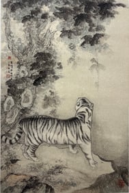 LIU WANMING (B. 1968), ATTRIBUTED TO, TIGER