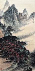 LI XIONGCAI (1910-2001), ATTRIBUTED TO, LANDSCAPE