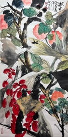 WU GUANNAN (B. 1950), ATTRIBUTED TO, FLOWERS