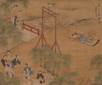 FEI DANXU (1801-1850), ATTRIBUTED TO, FIGURE
