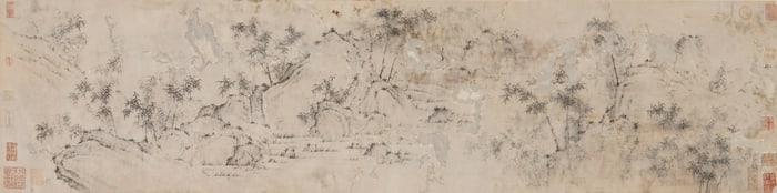 YE SHI RONGLU FAMILY COLLECTION, BAMBOO AND ROCK