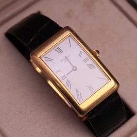 CHOPARD GOLD WATCH WITH ORIGINAL BOX