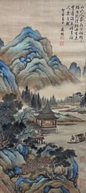 WEN ZHENGMING (1470-1559), ATTRIBUTED TO, RETURNING AT DUSK