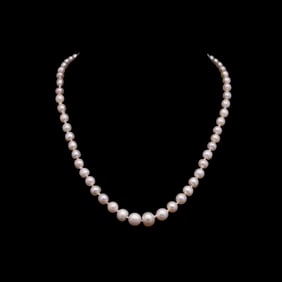 ART DECO PERIOD CARTIER WILD PEARL NECKLACE