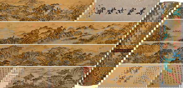 TANG YIN (1470-1524), ATTRIBUTED TO, MYRIAD RAVINES AND MISTY PINES