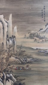 TANG YIN (1470-1524), ATTRIBUTED TO, BOATING