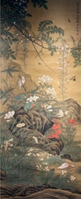 Lü JI (1490-1577), ATTRIBUTED TO, FLOWER AND BIRD