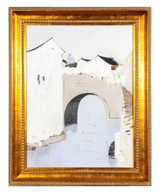 WU GUANZHONG (1919-2010), ATTRIBUTED TO, JIANGNAN WATER VILLAGE