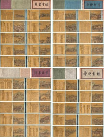 GIUSEPPE CASTIGLIONE (1688-1766) AND DING GUANPENG (ACT. 18TH CENTURY), ATTRIBUTED TO, FORTY VIEWS