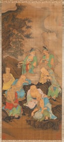 LIU SONGNIAN (ACT. 1190-1230), ATTRIBUTED TO, ARHAT