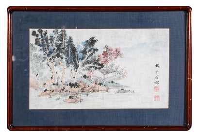 ZHANG DAQIAN (1899-1983), ATTRIBUTED TO, FIGURES