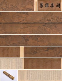 LI GONGLIN (1049-1106), ATTRIBUTED TO, GATHERING AT THE ORCHID PAVILION