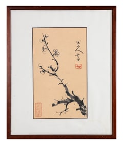 BADA SHANREN (1626-1705), ATTRIBUTED TO, FLOWERS