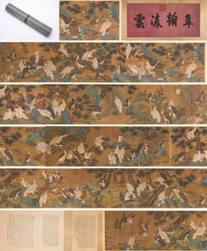EMPEROR HUIZONG (1082-1135), ATTRIBUTED TO, HUNDRED EAGLES