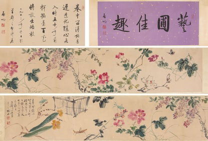 WANG XUETAO (1903-1982), ATTRIBUTED TO, FLOWER-AND-BIRD