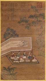 GU HONGZHONG (ACT. 10TH CENTURY), ATTRIBUTED TO, FIGURE