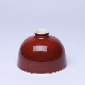 A PEACHBLOOM-GLAZED 'TAIBAI' JAR
