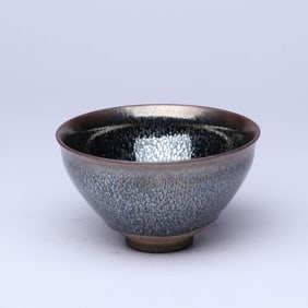 A JIAN 'OIL-SPOT' TEA BOWL