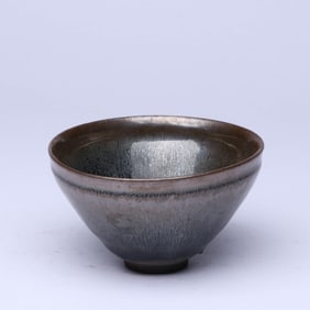 A JIAN 'OIL-SPOT' TEA BOWL
