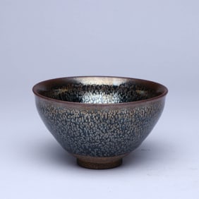 A JIAN 'OIL-SPOT' TEA BOWL
