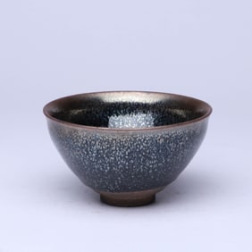 A JIAN 'OIL-SPOT' TEA BOWL