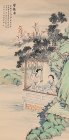 FENG CHAORAN (1882-1954), ATTRIBUTED TO, LADIES OF THE COURT