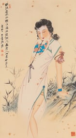 ZHANG DAQIAN (1899-1983), ATTRIBUTED TO, FIGURES