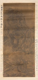 WANG MENG (1308-1385), ATTRIBUTED TO, LANDSCAPE