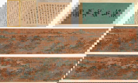 LI ZHAODAO (ACT. 8TH CENTURY), ATTRIBUTED TO, VERDANT MOUNTAIN STREAM