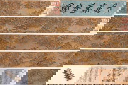 WANG MENG (1308-1385), ATTRIBUTED TO, MYRIAD PEAKS AND VALLEYS