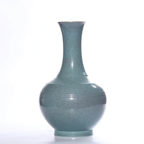 A FURNITURE JUN-TYPE GLAZED VASE