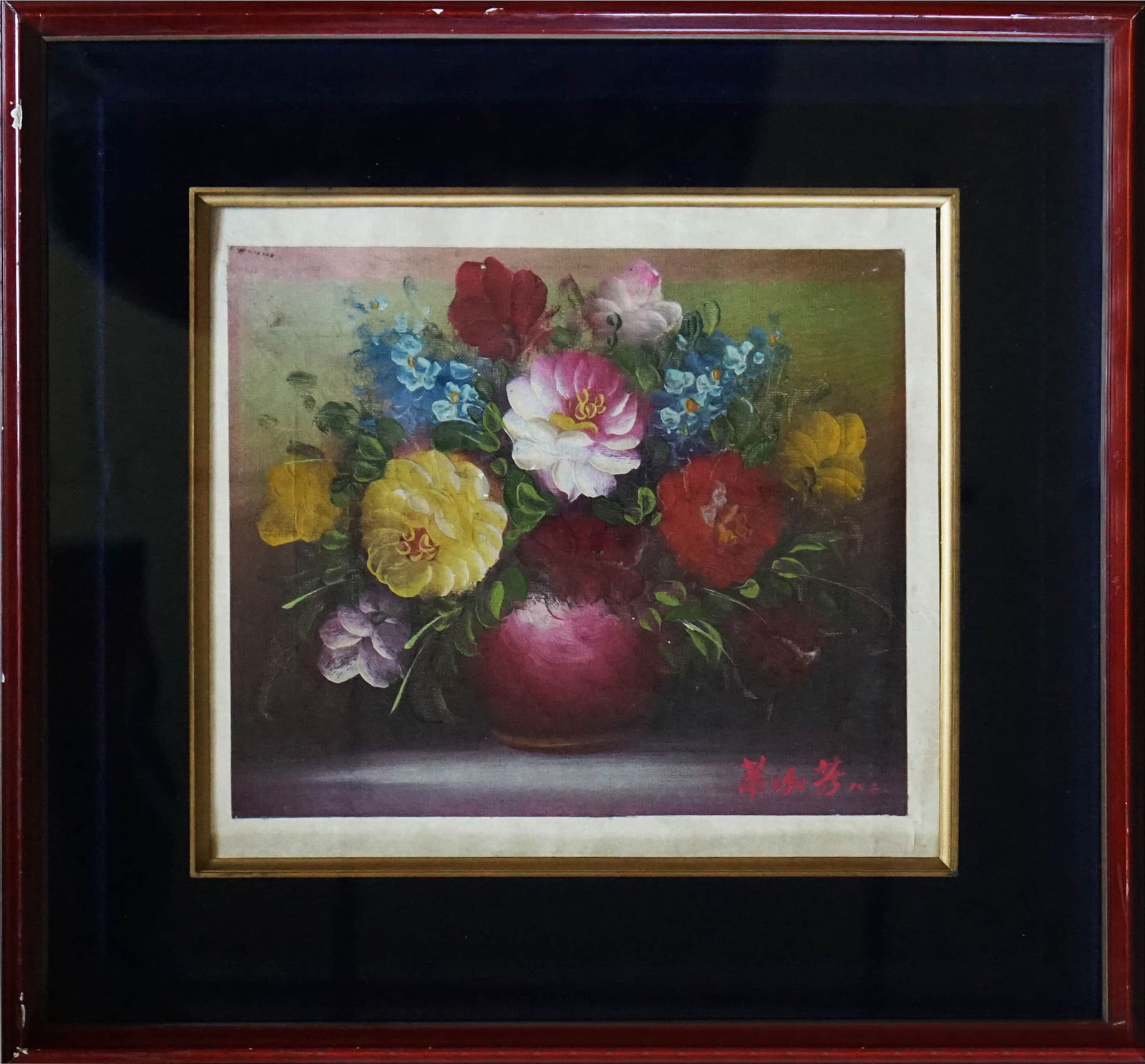 XIAO SHUFANG (1911-2005), ATTRIBUTED TO, FLOWERS (1 of 7)