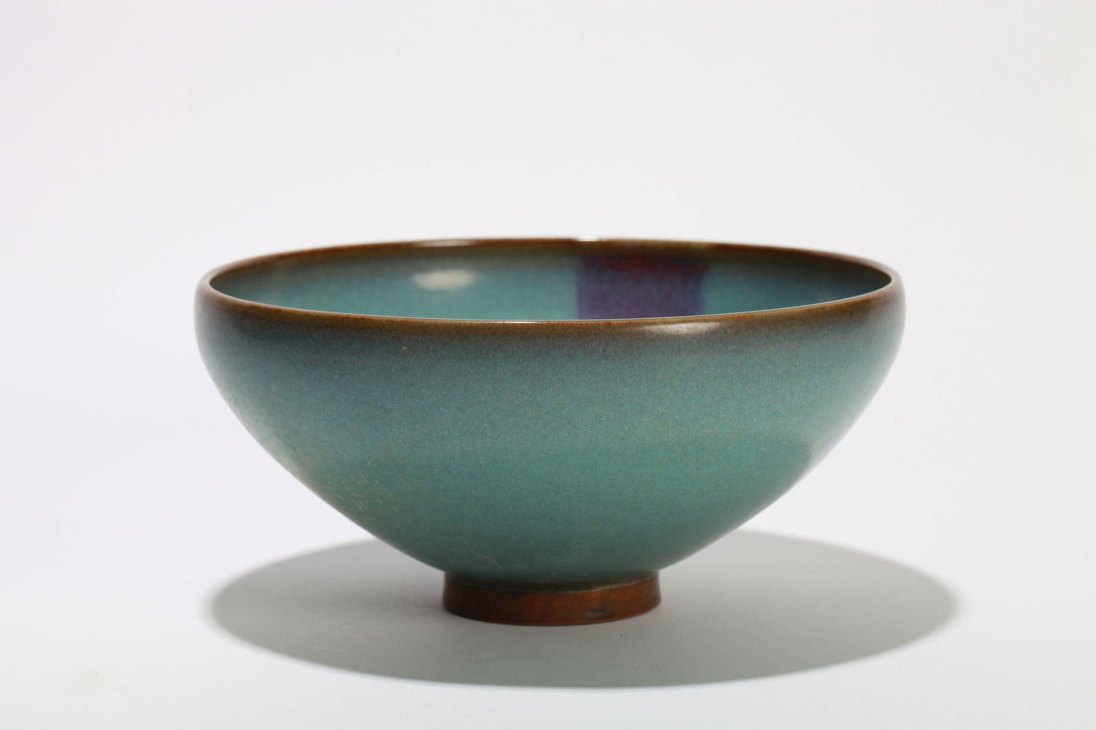A JUN WARE LARGE BOWL - 5