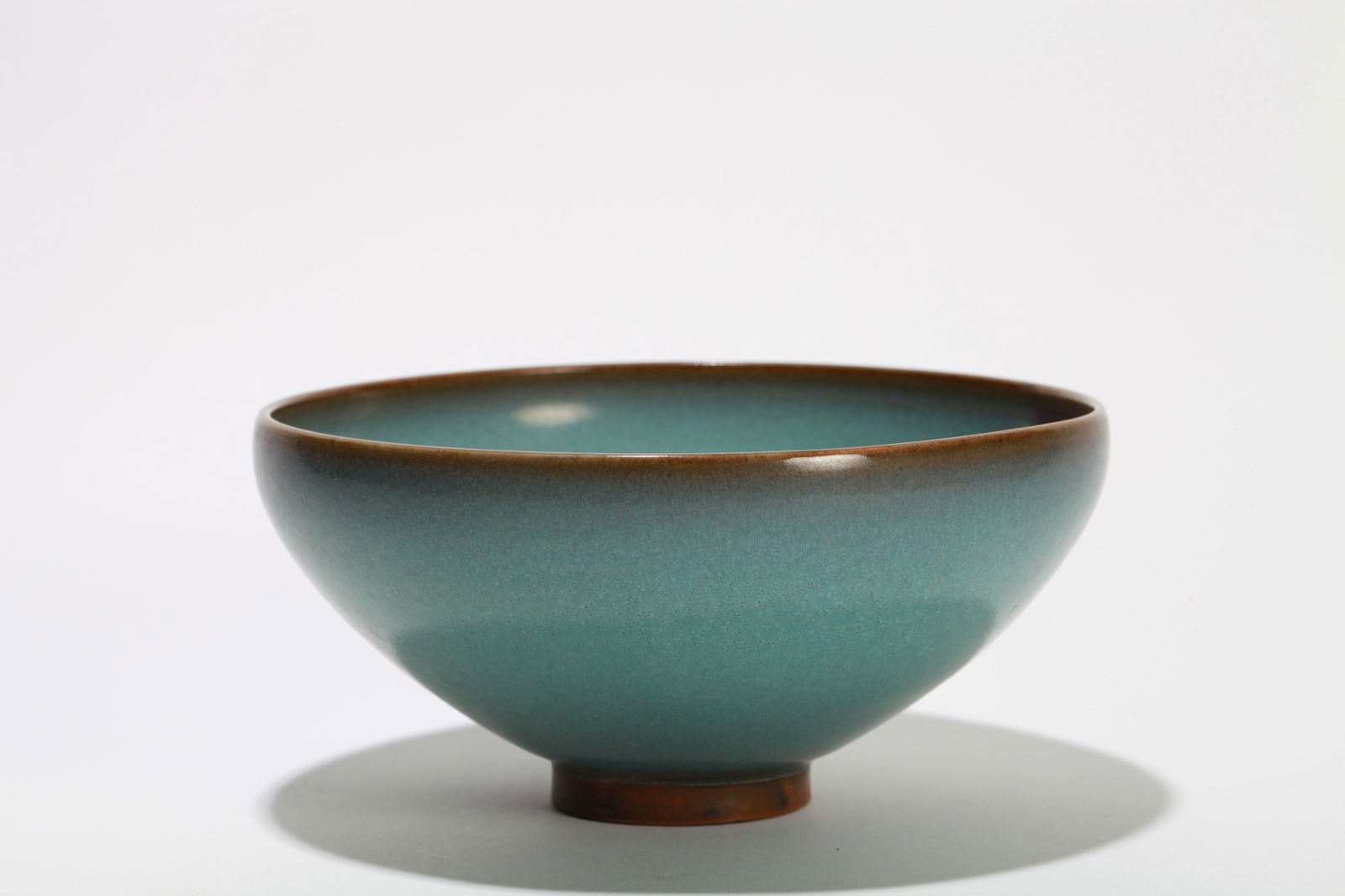 A JUN WARE LARGE BOWL - 6