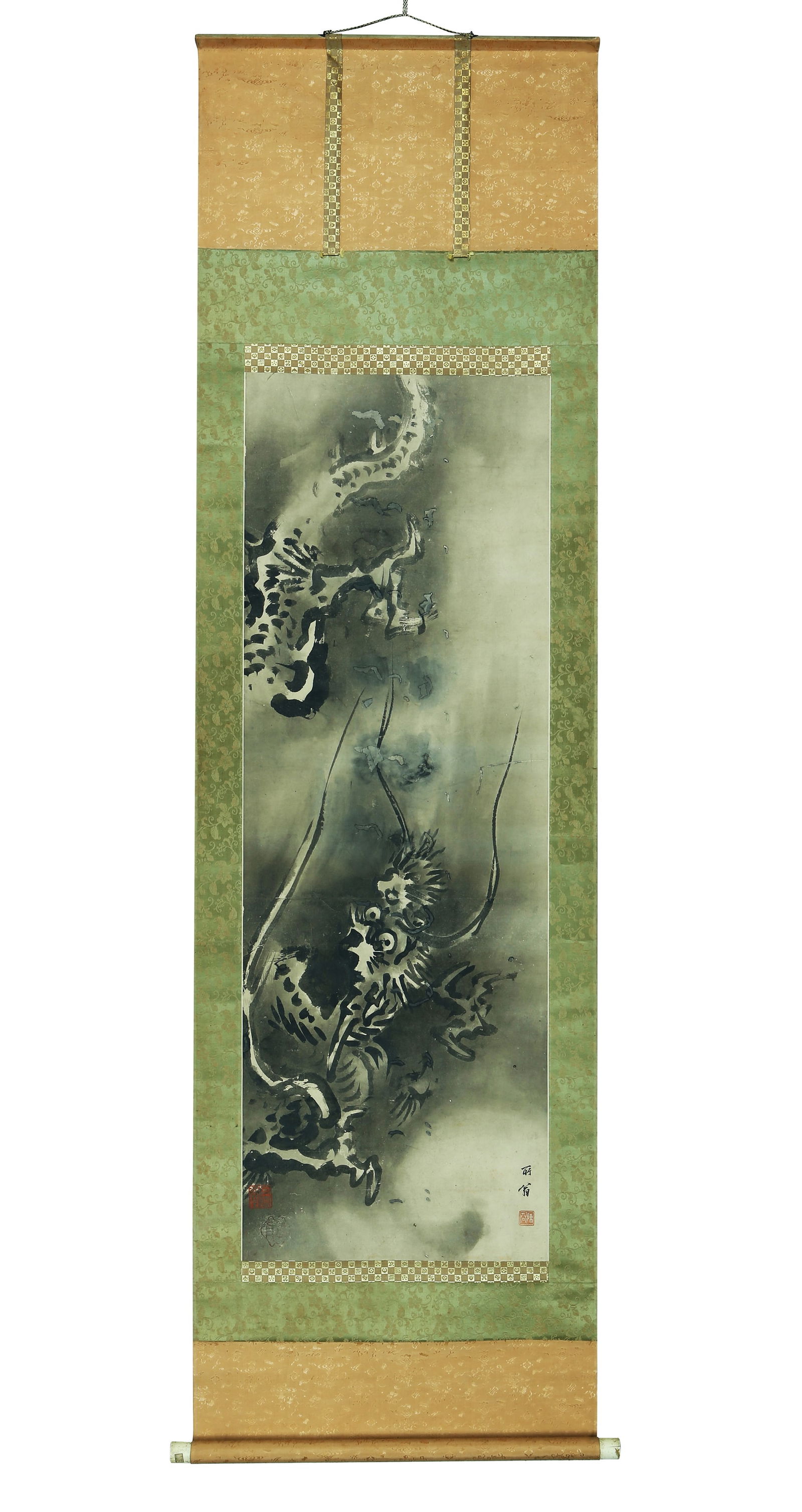 CHEN RONG (DATES UNKNOWN), ATTRIBUTED TO, INK DRAGON - 2